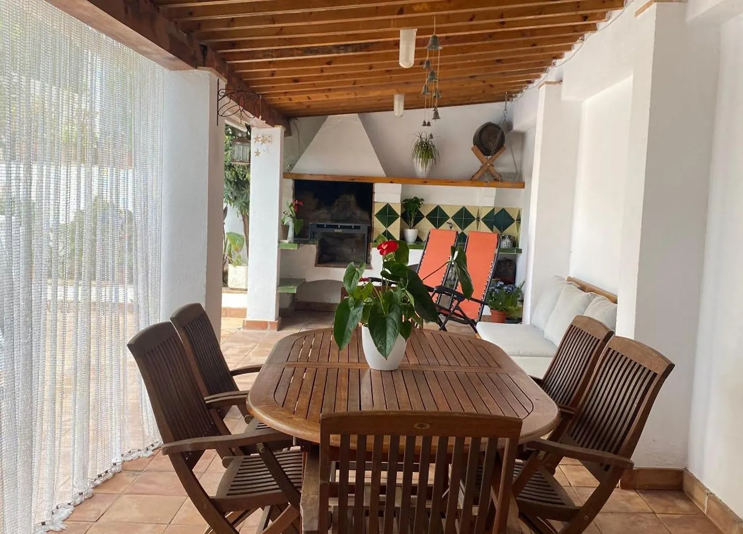 Holiday home Casa Con Terraza, Piscina Y Zona Barbacoa Villa Montras Spain